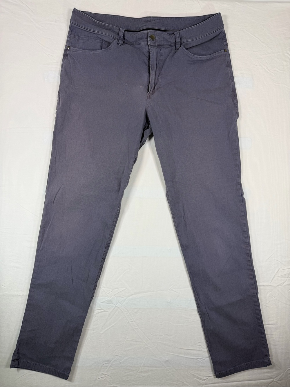 Lululemon ABC 5 Pocket Pants Men’s 34x33 Gray Technical Stretch